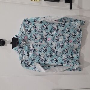 Tommy Bahama Golf Long Sleeve Shirt Branded For PEBBLE BEACH